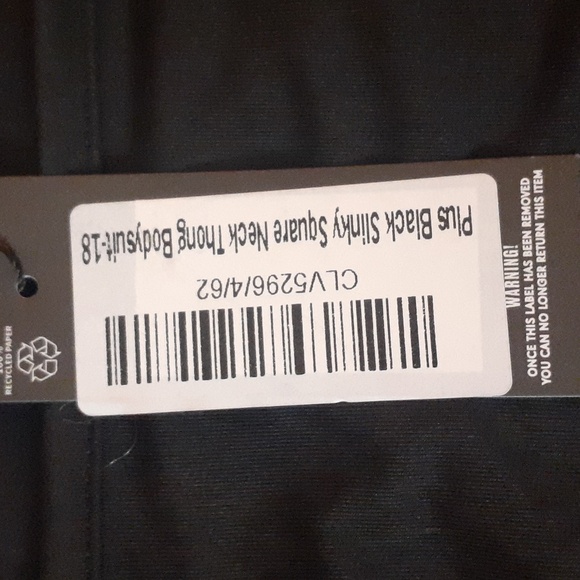 New!PLT thong bodysuit - Picture 3 of 6